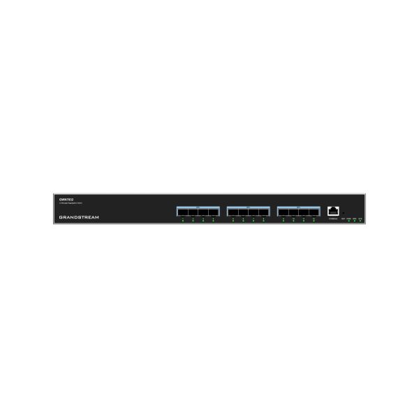 Grandstream GWN7832 L3 Managed Network Switch 12 SFP+ portov, DHCP, QoS, VLAN, CLI GWN7832