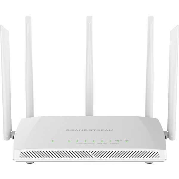 Grandstream GWN7062 Wi-Fi 6 router, 1× 2.5G Combo SFP/RJ45 WAN, 1× 1G WAN/LAN, 1× 2.5G LAN, 2× 1G LA GWN7062M