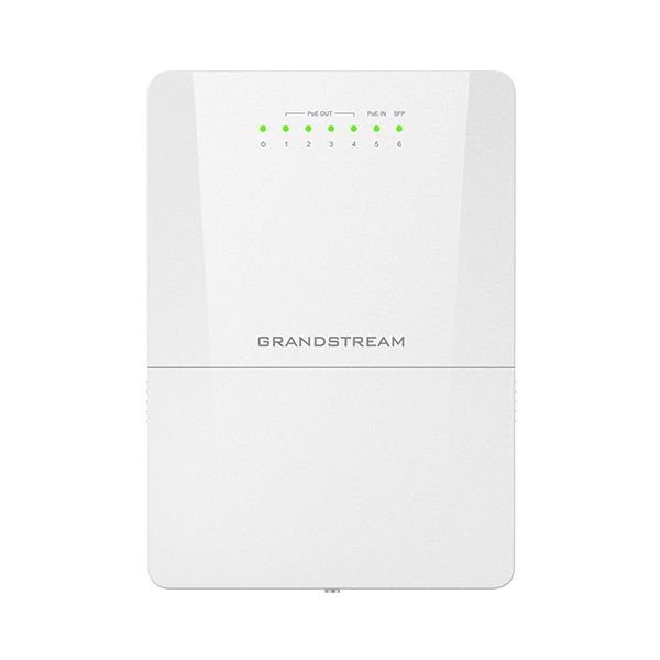 Grandstream GWN7710R vonkajšie L2 managed switch, 5xGbE, SFP, 4xPoE+, IP66 GWN7710R