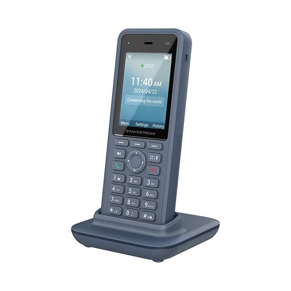 Grandstream WP836 SIP WiFi telefón, 2,8" bar. displ., 3 SIP úč., BT, USB-C, IP67