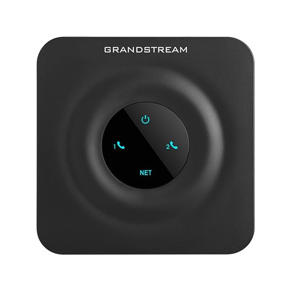 Grandstream HT802 V2 (ATA), 2x FXS, 2 SIP účty, 1x LAN, 3-cestná konf., auto-provisioning HT802_V2