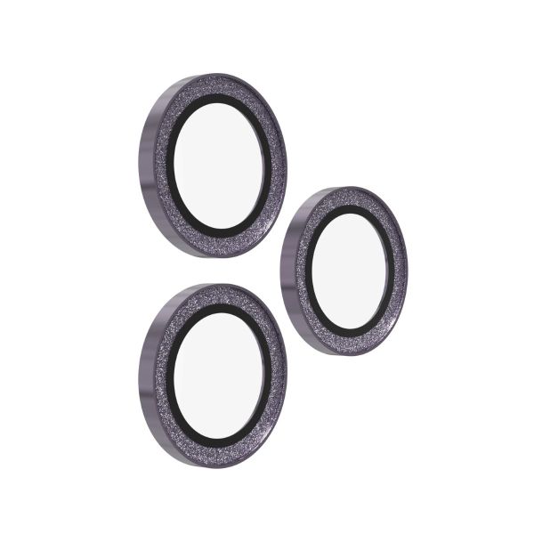 ZAGG Ochranná čočka Premium pre Apple 17 Pro/Pro Max/16 Pro/Pro Max/15 Pro/Pro Max - fialová třpytka 200119626