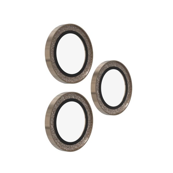 ZAGG Ochranná čočka pre Apple iPhone 17 Pro/Pro Max/16 Pro/Pro Max/15 Pro/Pro Max - zlatá třpytka 200119623