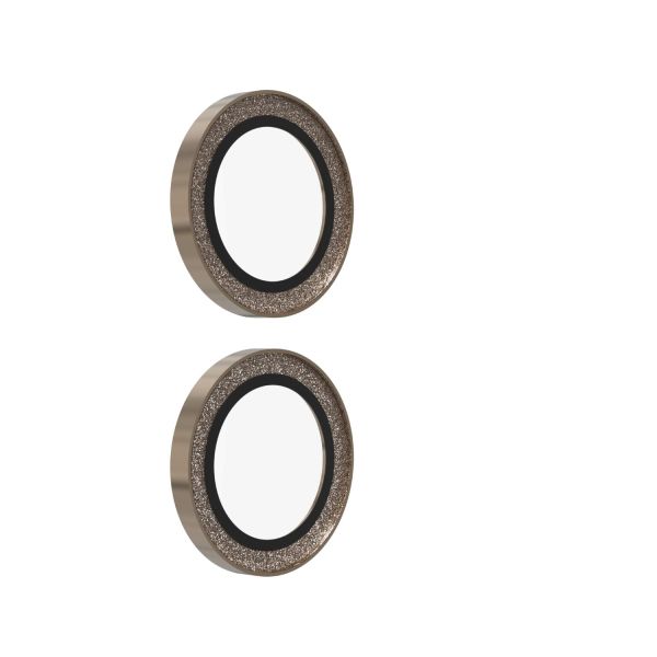 ZAGG Ochranná čočka Premium pre Apple iPhone 17/16/16+ - zlatá třblitka 200119621