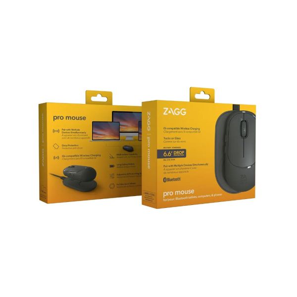 Bezdrôtová myš & bezdr. nabíjacia podložka - čierna 109910230