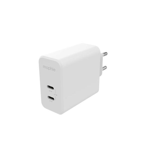Mophie sieťový adaptér GaN, USB-C/PD - 67W - biela 409909304