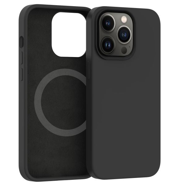 ER POWER Silikonový kryt CARNEVAL SNAP pre iPhone 14 plus s MagSafe - Červená ERCSIP14MMGLQ-BK