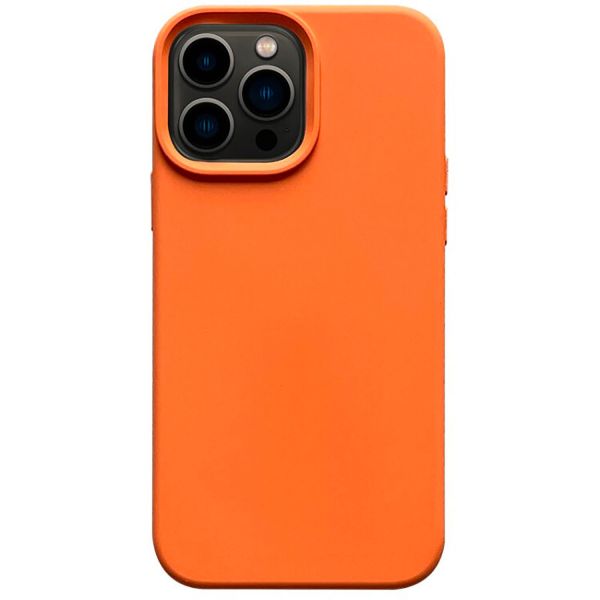 ER POWER Silikonový kryt CARNEVAL SNAP pre iPhone 14 Pro s MagSafe - oranžová ERCSIP14PMGLQ-YL