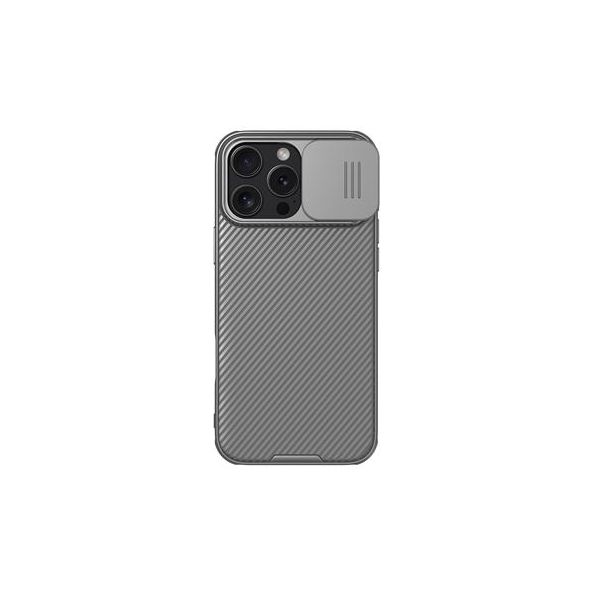Nillkin CamShield PRE Zadný Kryt pre Apple iPhone 16 Pre Max Titanium Gray 6902048286788