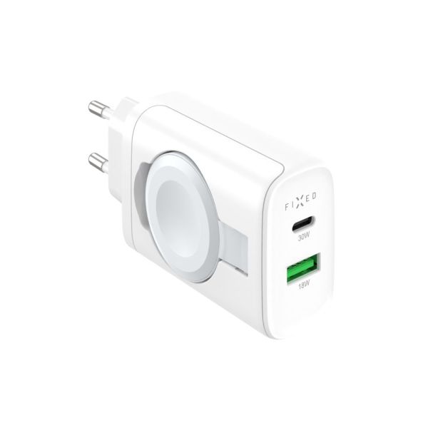 Síťová nabíjačka FIXED Power Socket, 33W, biela FIXC33-CUW-WH