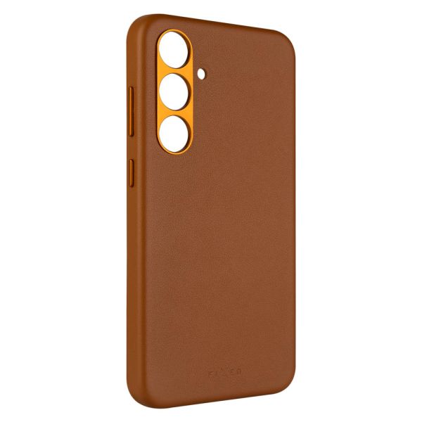 Kryt FIXED MagLeather MagSafe Galaxy S24+, hnedý FIXLM-1257-BRW