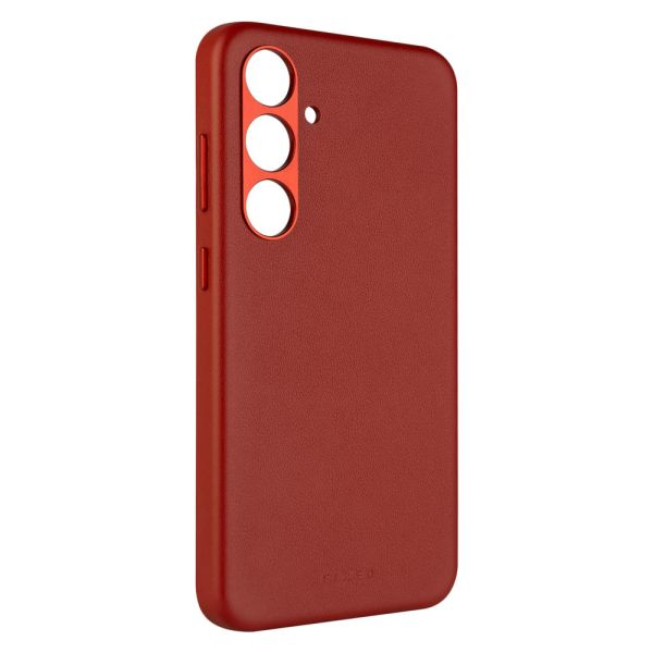 Kryt FIXED MagLeather MagSafe Galaxy S24+, červený FIXLM-1257-RD