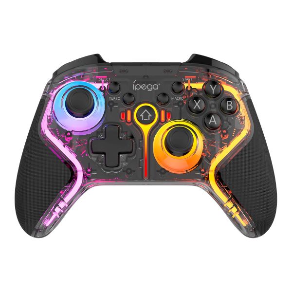 iPega 9666TH Bluetooth RGB Gamepad pre Android/iOS/PS3/PS4/PC/N-Switch Black 6974363711955