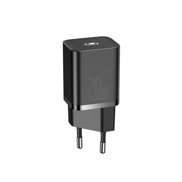 Baseus CCSUP-B01 Super Si Quick Nabíjačka USB-C 20W Black 6953156229990