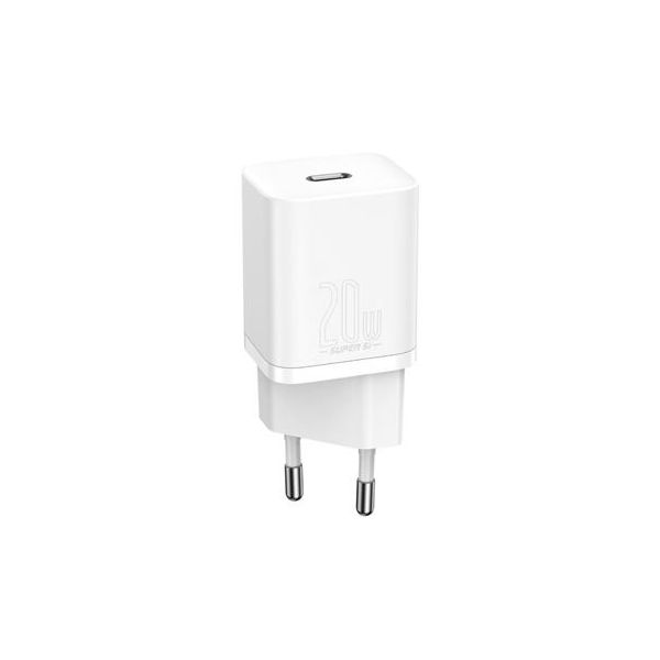 Baseus CCSUP-B02 Super Si Quick Nabíjačka USB-C 20W White 6953156230002