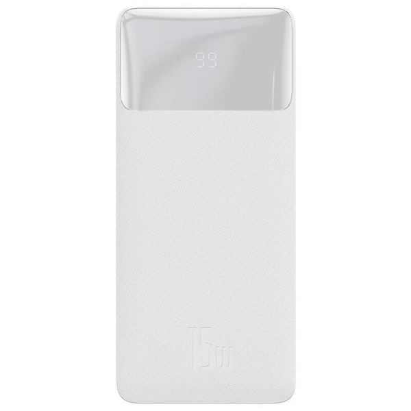 Baseus PPBD050202 Bipow Digital Display Powerbanka 30000mAh 15W White 6932172618247