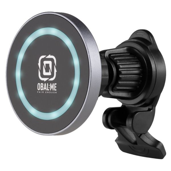 OBAL:ME MagNetix Aura Bezdrôtový Nabíjací Držiak do Auta 15W Black 8596311299735