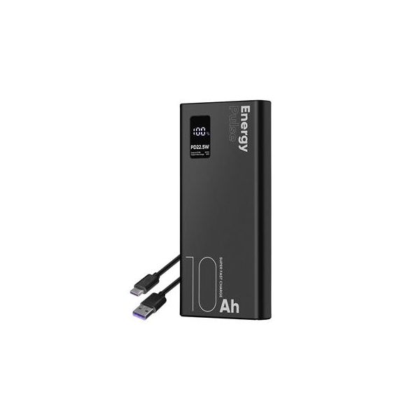 OBAL:ME EnergyPulse Powerbanka 10000mAh 22.5W Black 8596311240645