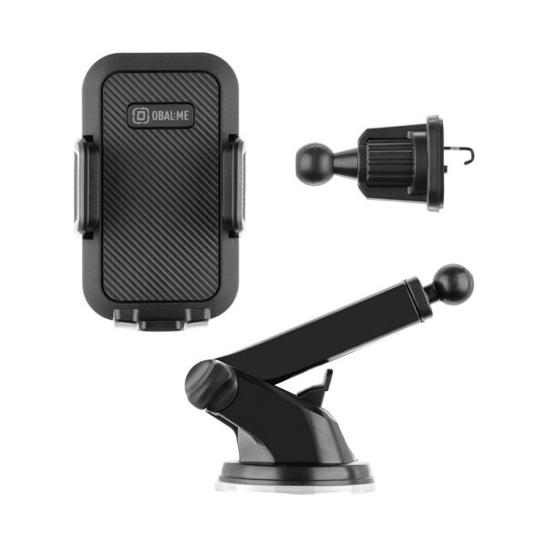 OBAL:ME TrioMount Držiak do Auta Black 8596311281655