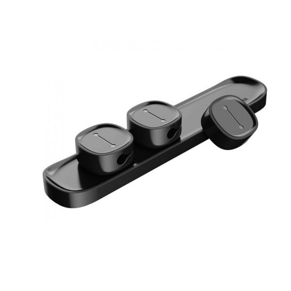 Baseus ACWDJ-01L Peas Organizér Káblov Black 6953156254978