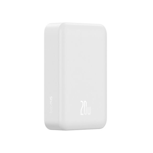 Baseus EnerFill FM41 Ultra Mini 20W Magnetická Powerbanka 20000mAh White 6932172699253