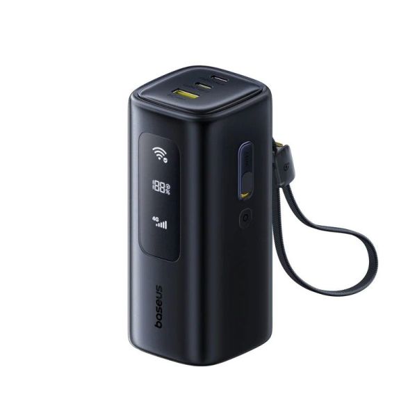 Baseus EnerGeek GX11 MiFi 67W Powerbanka 20000mAh Cosmic Black 6932172695743