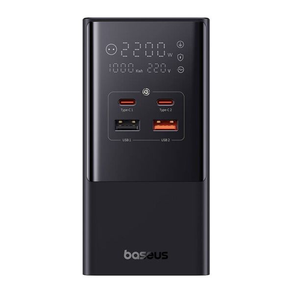 Nabíjacia stanica Baseus PowerCombo Tower 100W EU čierna 6932172635855