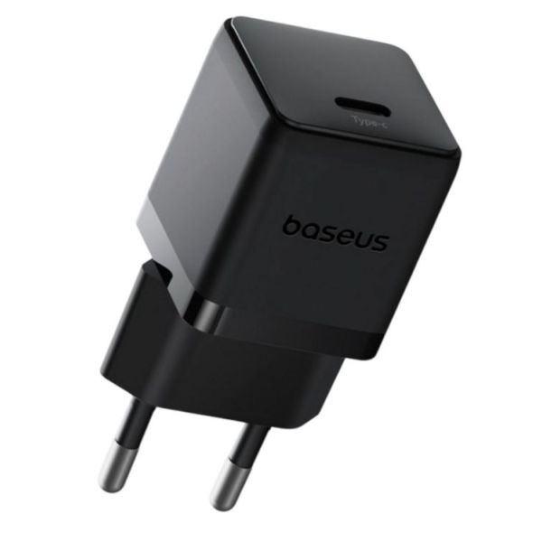 Baseus Rýchlonabíjačka do siete Palm 20W USB-C PD QC 3.0 čierna 6932172672935