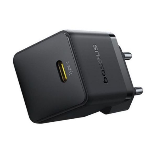 Baseus Rýchlonabíjačka do siete Palm 30W USB-C PD QC 3.0 čierna 6932172672775