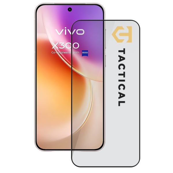 Tactical Glass Shield 5D sklo pre Vivo X300 Black  8596311299681