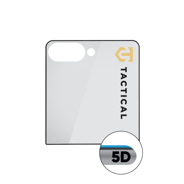 Tactical Glass Shield 5D sklo pre Samsung Galaxy Z Flip 8 Black (Vonkajšie)  8596311310669