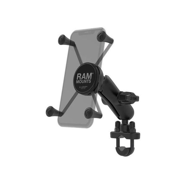 RAM zostava - veľký držiak X-Grip so stredným ramenom a úchytom U-Bolt na priemer 0,50 "až 1,25" RAM-B-149Z-UN10U