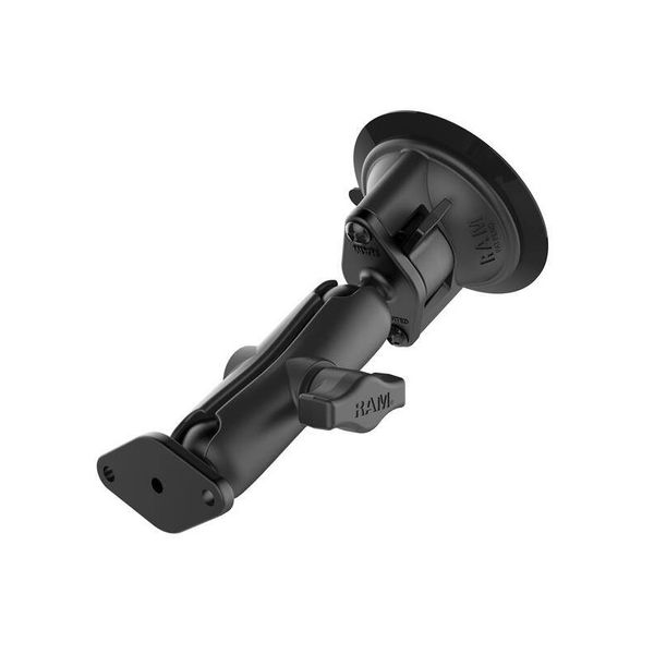 RAM zostava - základňa s prísavkou s priemerom 3,3" so stredným ramenom a zákl. tvaru diamantu RAM-B-166U