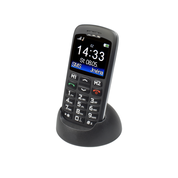 ALIGATOR A670 Senior černý + stol.nab. A670B