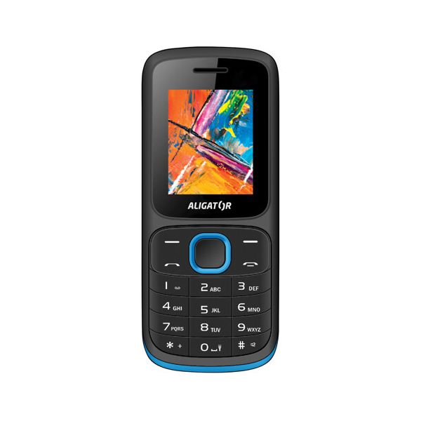 ALIGATOR D210 Dual sim černo-modrý AD210BB