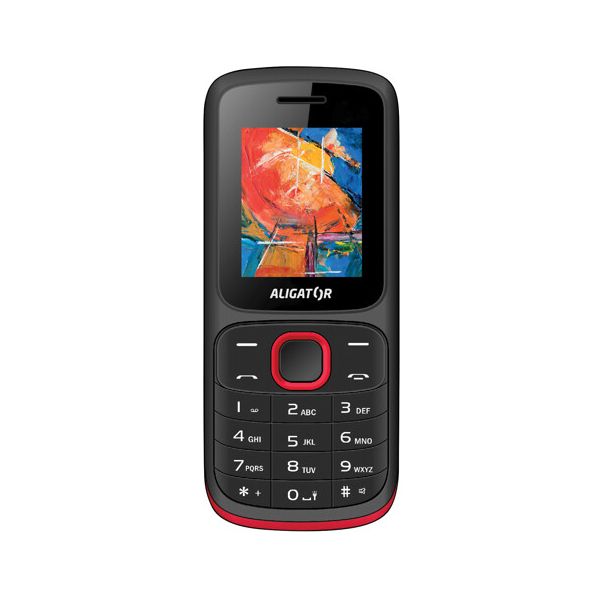 ALIGATOR D210 Dual sim černo-červený AD210BR