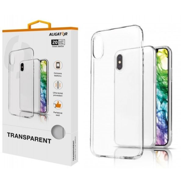ALIGATOR Pouzdro Transparent Apple iPhone 12/12 PTA0074