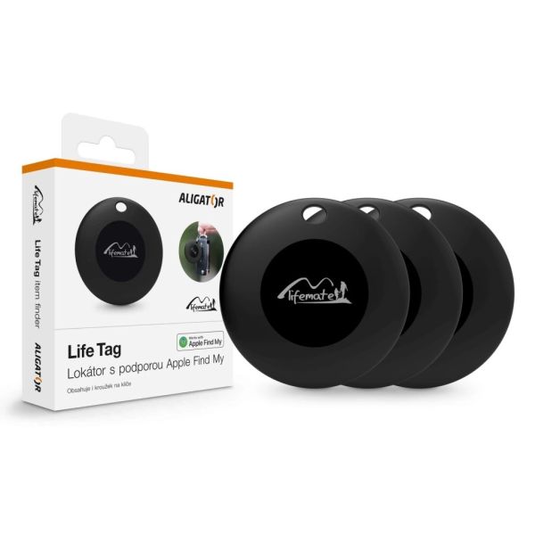 Aligator Súprava Príveskov Lifetag Apple Find My 3ks APD002