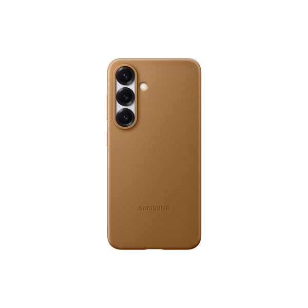 Samsung Ochranný kryt z vegánskej kože pre Galaxy S25+ Brown EF-VS936PFEGWW