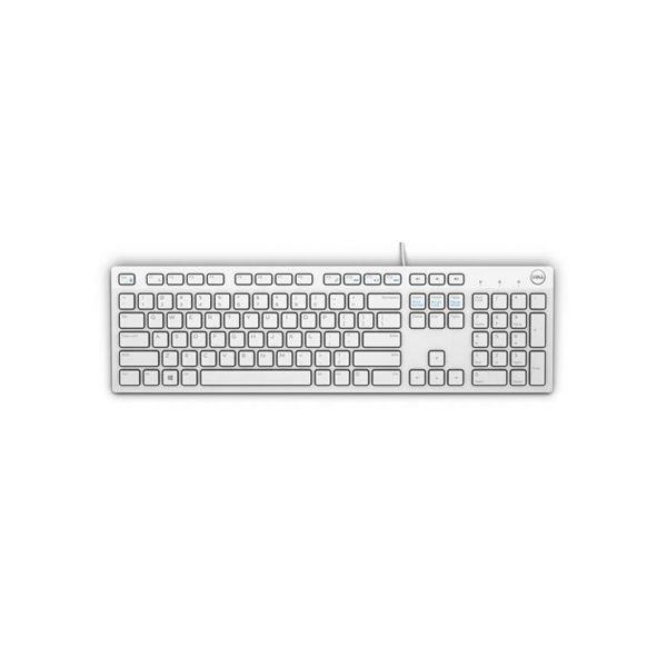 Dell KB216/Drátová USB/US layout/Biela 580-ADGM
