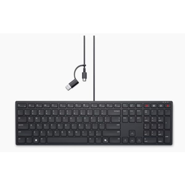 Dell KB525C drátová klávesnica US INT USB/USB-C 580-BBSX