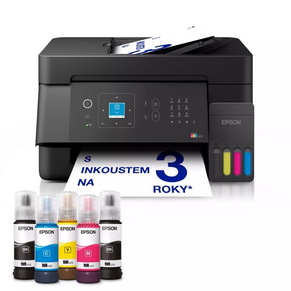 Epson EcoTank/L5390/Tisk/Ink/A4/LAN/WiFi/USB C11CL59403