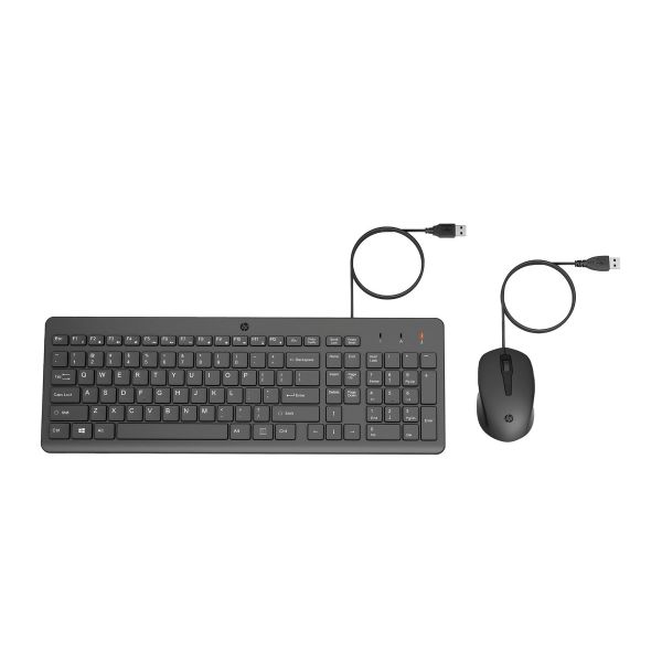 HP- 150 Wired Mouse and Keyboard HUN 240J7AA#AKC