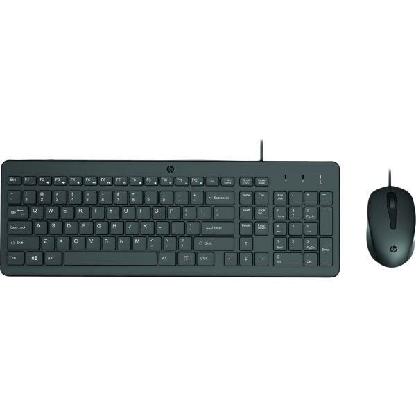 HP- 150 Wired Mouse and Keyboard EN 240J7AA#ABB