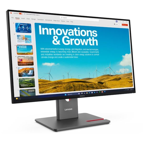 Lenovo ThinkVision/P24QD-40/23,8"/IPS/QHD/120Hz/4ms/Čierna/3R 64B1GAT1EU