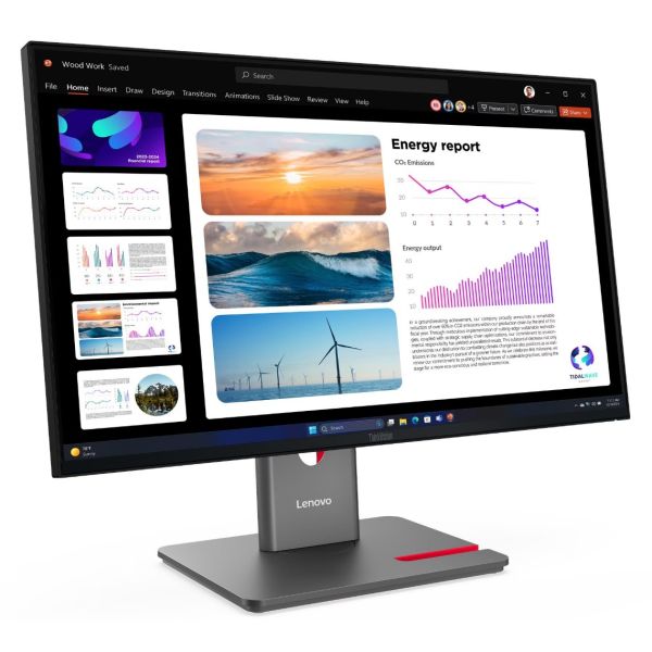 Lenovo ThinkVision/P24Q-40/23,8"/IPS/QHD/120Hz/6ms/Čierna/3R 64B2GAT1EU