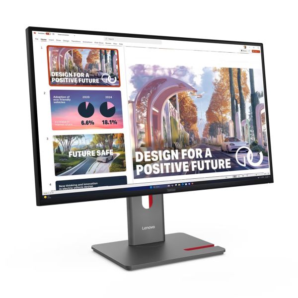 Lenovo ThinkVision/ThinkVision P27QD-40 Monitor/27"/QLED/QHD/120Hz/6ms/Čierna/3R 64B3GAT2EU