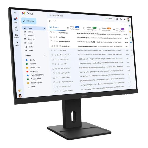 Lenovo ThinkVision/E27-40/27"/IPS/FHD/100Hz/6ms/Čierna/3R 64BCMAT4EU