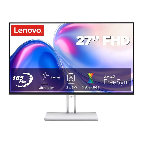 Lenovo/L27-4r/27"/IPS/FHD/165Hz/1ms/Sivá/3R