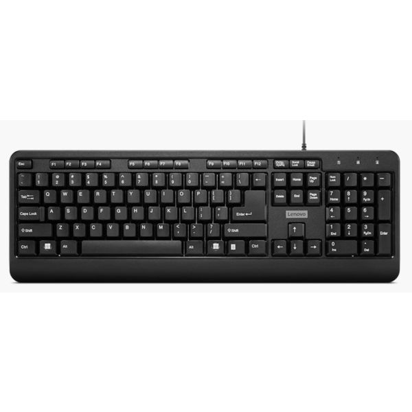 Lenovo 160/Drátové USB-A/US layout/Čierna GY41L68463
